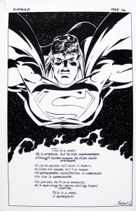 Superman Taschenbuch #72 pg. 46 (Ehapa 1985) Comic Art