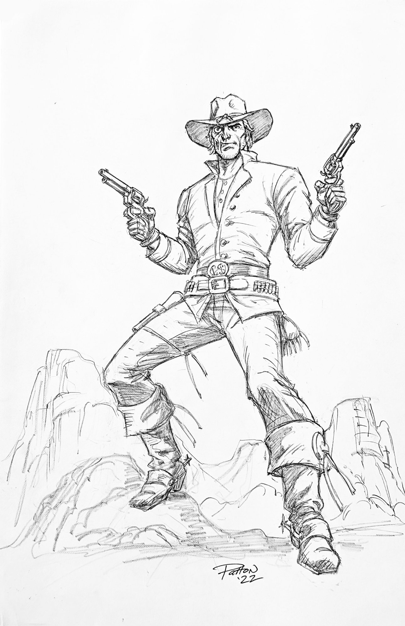 Chuck Patton - JONAH HEX, in Shemp's JONAH HEX I GALLERY Comic Art ...
