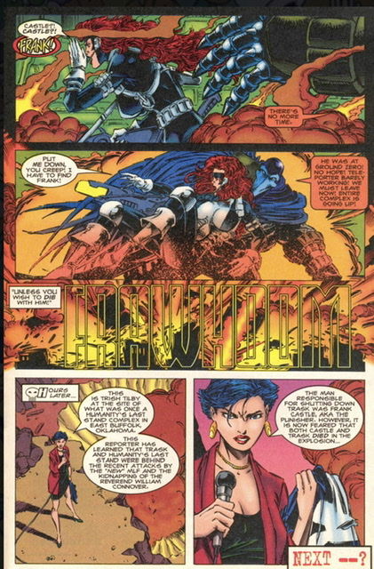 Punisher Volume 3 Issue 16 Page 22 SHIELD agent Kymberly Taylor