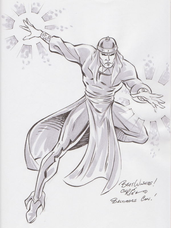 Felix Faust by Chris Ring, in Jeff Smith's DC Villains Sketchbook ...