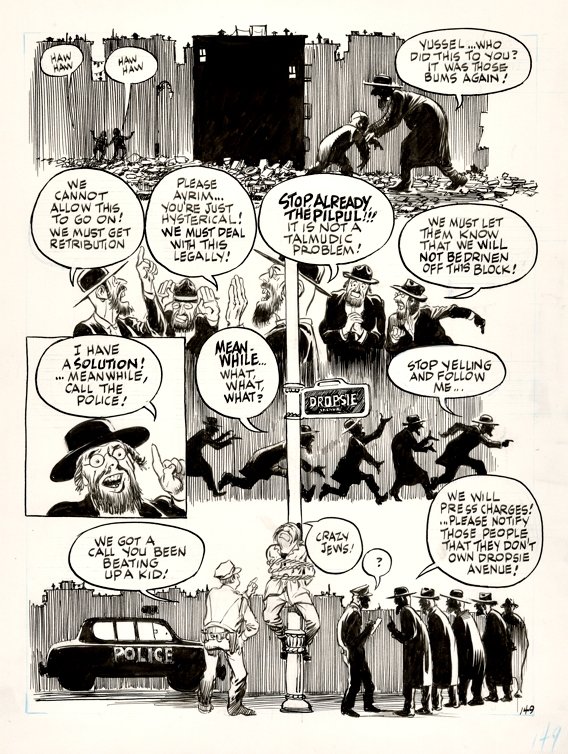 Will Eisner --- Dropsie Avenue (Contract with God Trilogy), in Greg ...