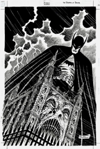Enrique Alcatena, Batman of Arkham, Cover Comic Art