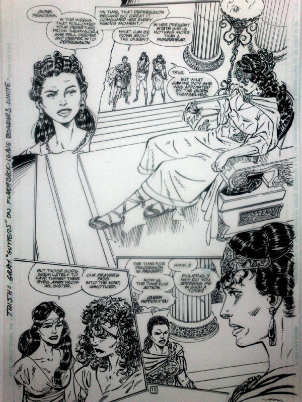 John Byrne Wonder Woman 104, in Sean Price's John Byrne Comic Art ...