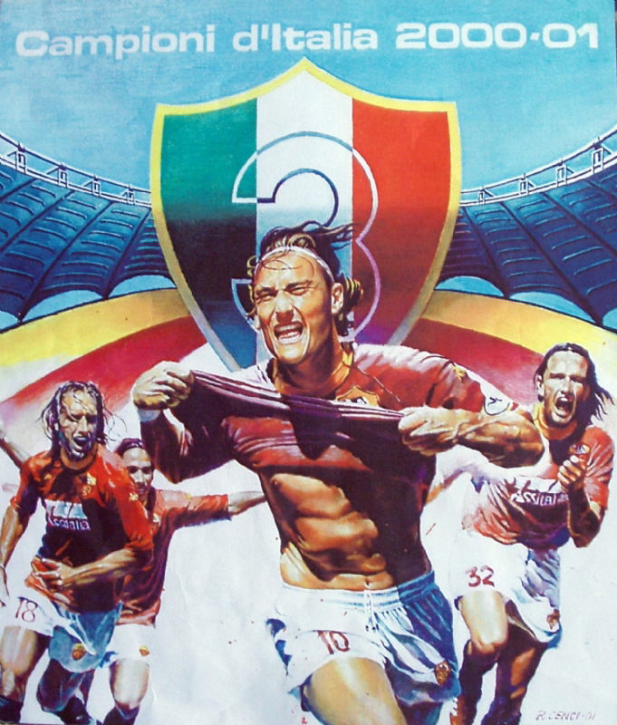 F Totti In Roy Mann S Cenci Renzo Aka The Caravaggio Of St Lawrence Comic Art Gallery Room