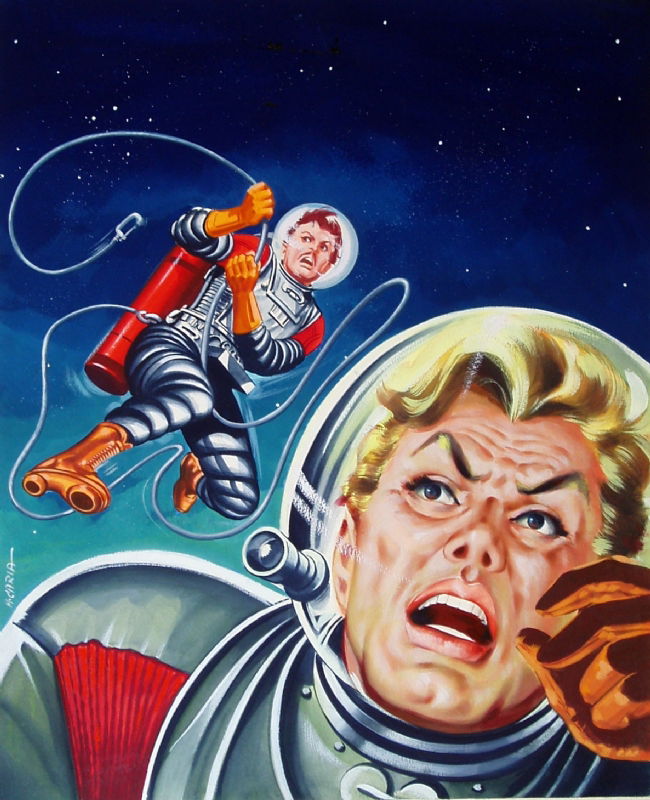 FLASH GORDON, in Roy Mann's FLASH GORDON (cover art) Comic Art Gallery Room