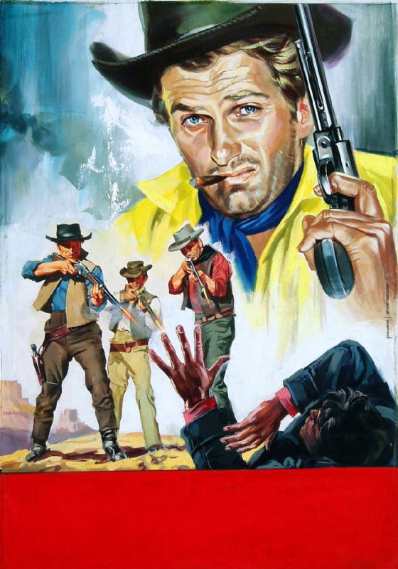 EL CISCO (1968), in Roy Mann's WESTERN MOVIES Comic Art Gallery Room