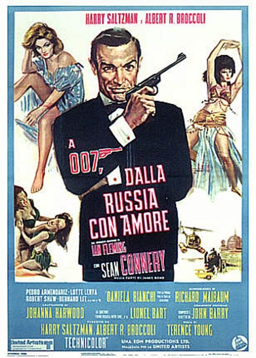 JAMES BOND : DALLA RUSSIA CON AMORE, in Roy Mann's JAMES BOND 007 & C ...