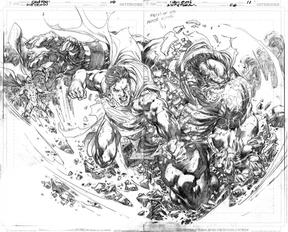 Superman | Issue 6 | - Page 10 - 11 - , in Jamo's Art's Ivan Reis ...