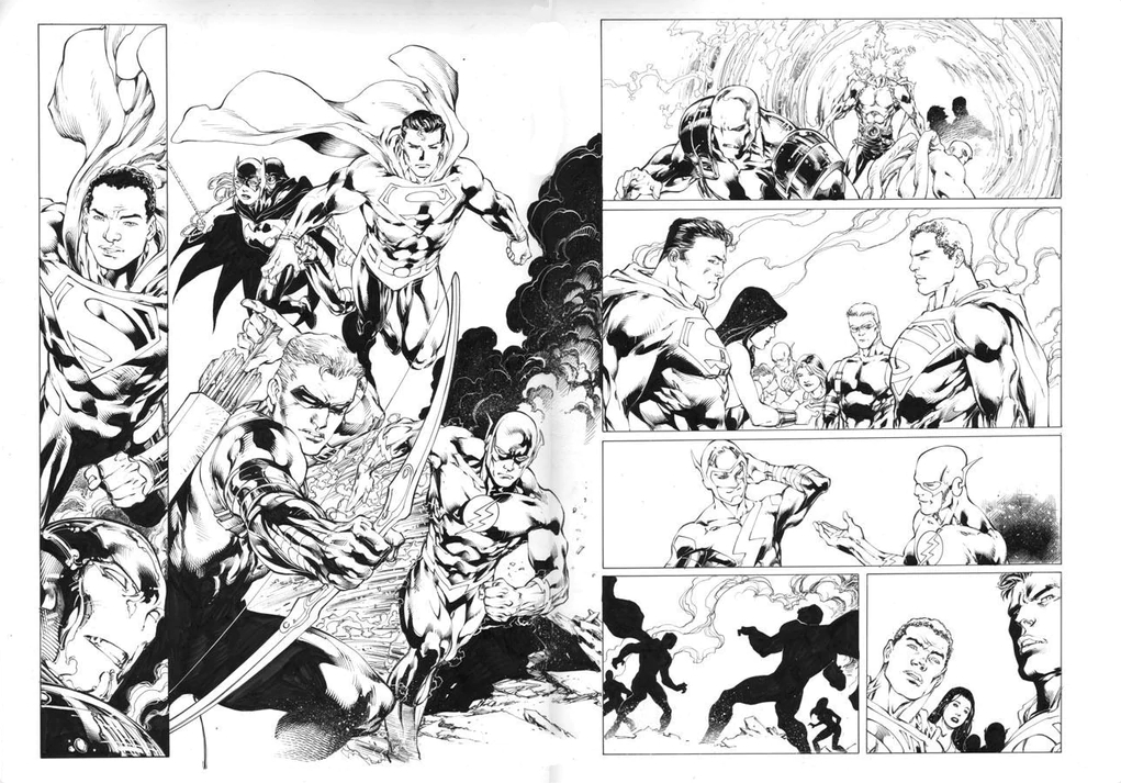 Convergence | Issue 6 | - Page 14 - 15 - , in Jamo's Art's Ed Benes ...