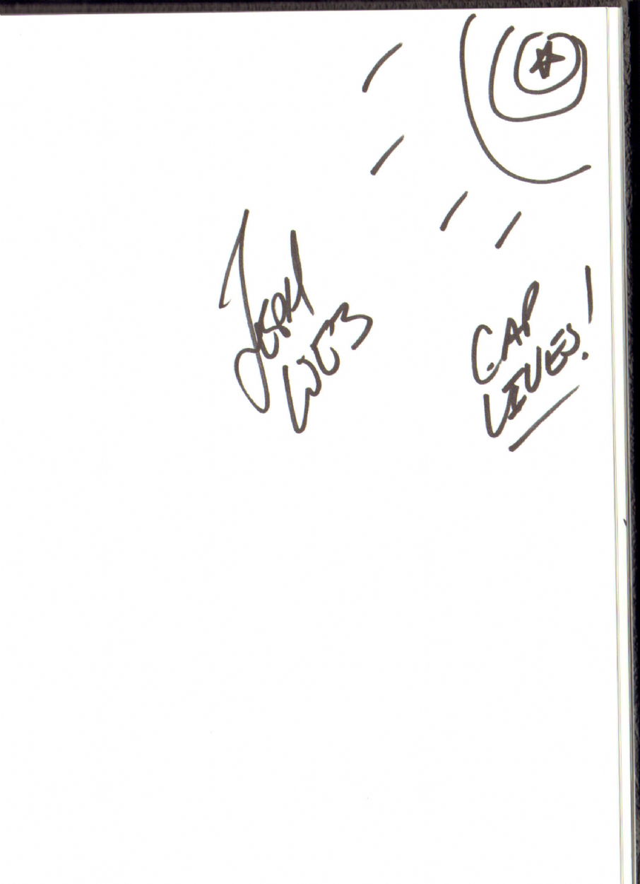 Jeph Loeb S Autograph In Chad Garrett S Autographs Quick Sketches Comic Art Gallery Room