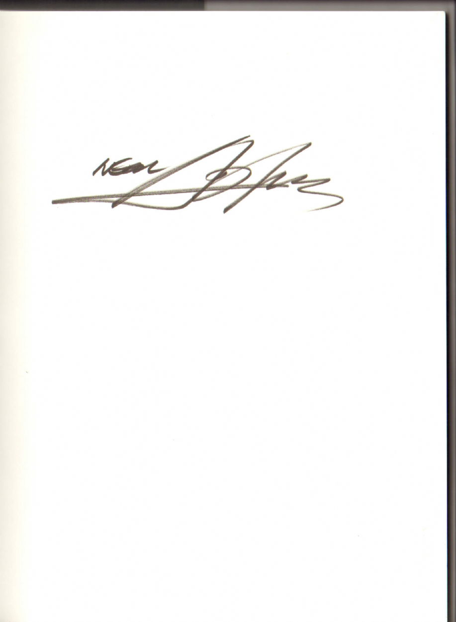 Neal Adams' Autograph , In Chad Garrett's Autographs & Quick Sketches ...