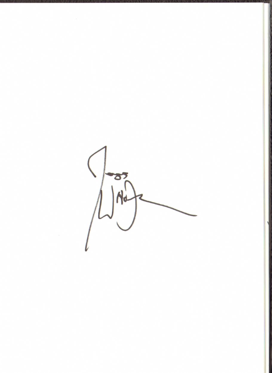 Joss Whedon S Autograph In Chad Garrett S Whedon Joss Comic Art Gallery Room