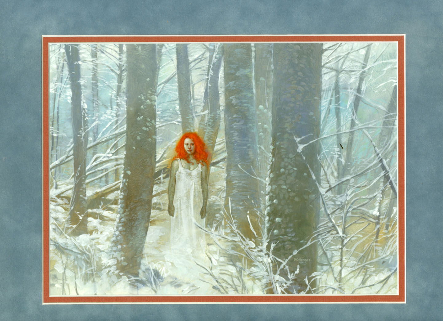 Dave Dorman Original Painting for Tori Amos Calendar , in Wallace