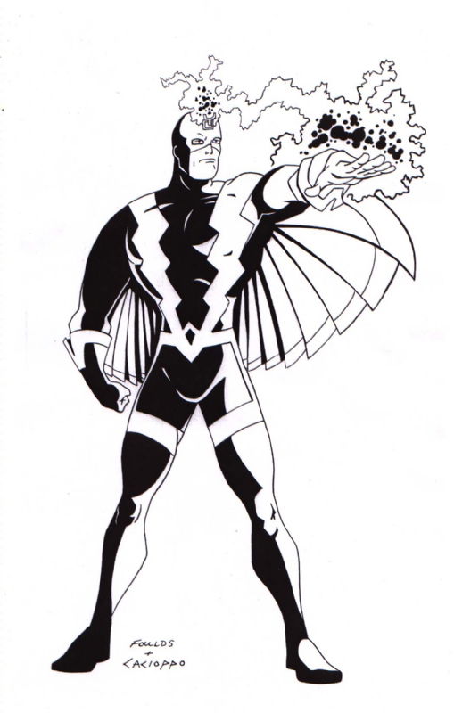 THE INHUMAN'S BLACK BOLT PINUP, in anthony cacioppo's THE INHUMAN'S ...