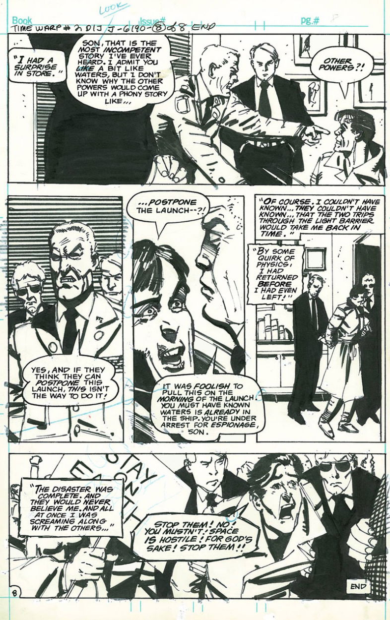 Howard Chaykin Time Warp pg. 8, in Chaykin Dude's Howard Chaykin Comic ...