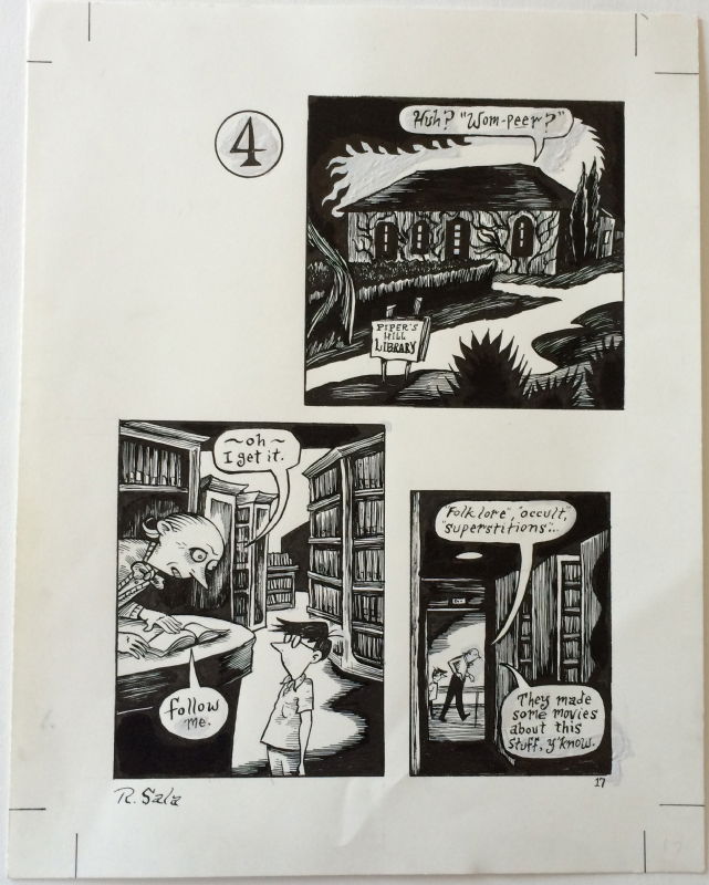 Richard Sala - Peculia and the Groon Grove Vampires p17, in Dries ...