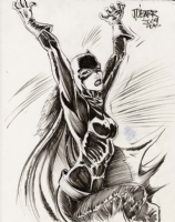 Batgirl By James O'Barr Comic Art