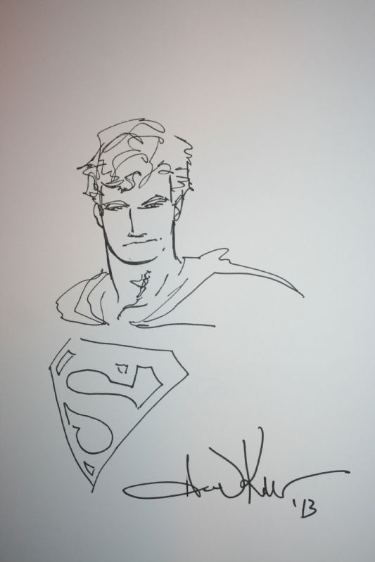 Superman (Aaron Kuder), in blabla bla's blabla Comic Art Gallery Room