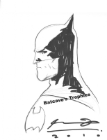 Ariel Olivetti Batman Comic Art