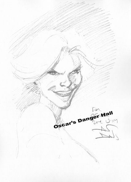 Alan Davis Danger Girl Abbey Chase In Oscar Marti S Danger Girl Hall Comic Art Gallery Room