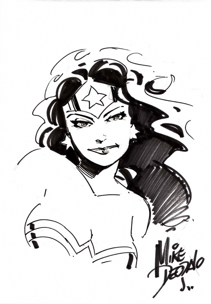 Deodato Wonder Woman 2001 Columbus, in The David Wray's Sketches - 2001 ...
