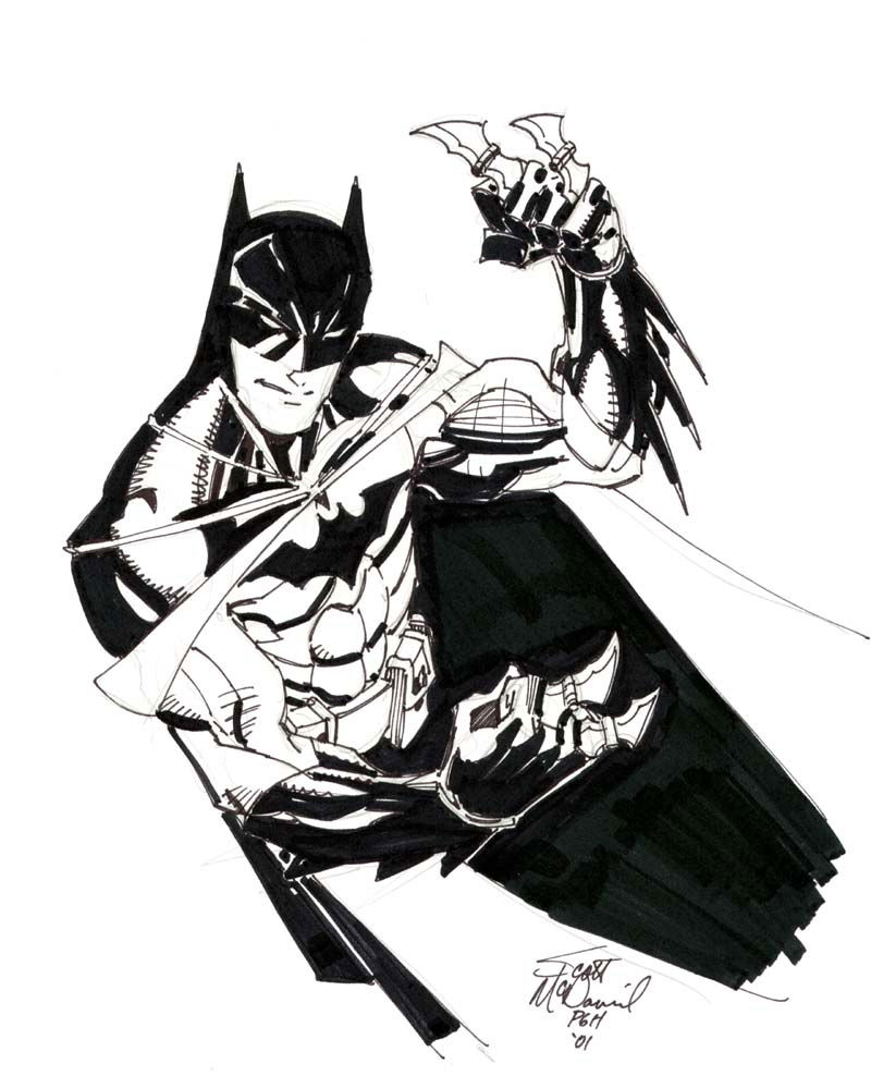 McDaniel Batman 2001 Pittsburgh, in The David Wray's Sketches - 2001 ...