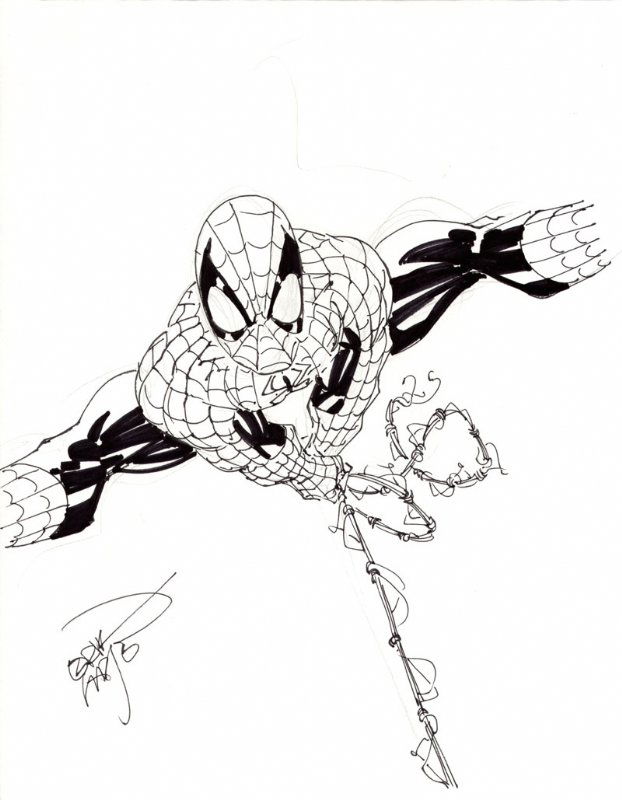 Larsen Spiderman 2004 Detroit, in The David Wray's Sketches - 2004 Part ...