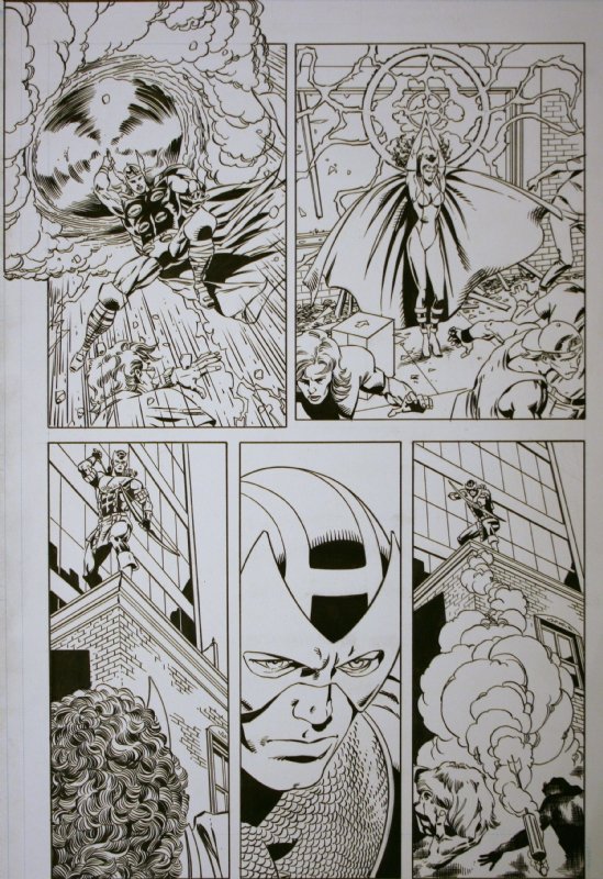 Captain America#7 pg8 -Dale Eaglesham, in Peter Fisico's Dale Eaglesham ...