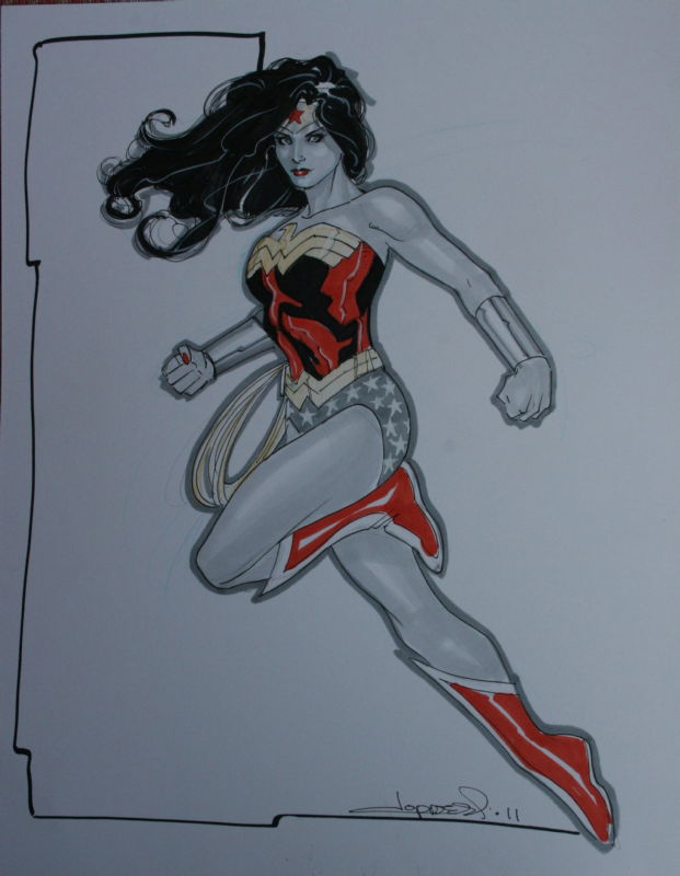 Wonder Woman - Aaron Lopresti, in Peter Fisico's Aaron Lopresti Comic ...