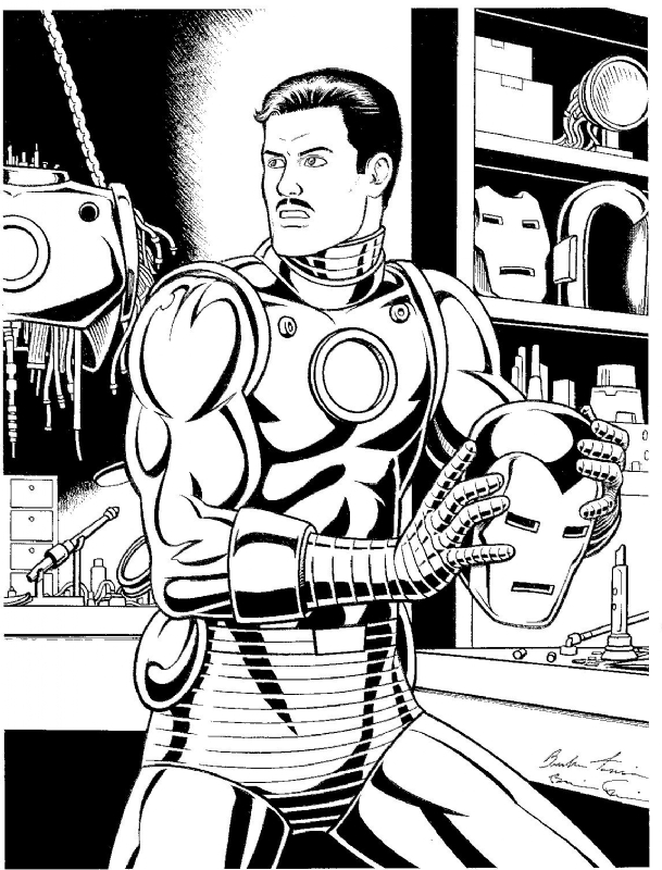 Tony stark iron man - GTS Arts - Drawings & Illustration, Entertainment,  Movies, Science Fiction Movies - ArtPal