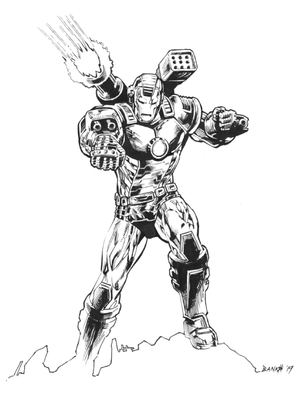 War Machine, took me about 2 days but it's finished. Comment below on which  character you'd like for me to draw next : r/drawing