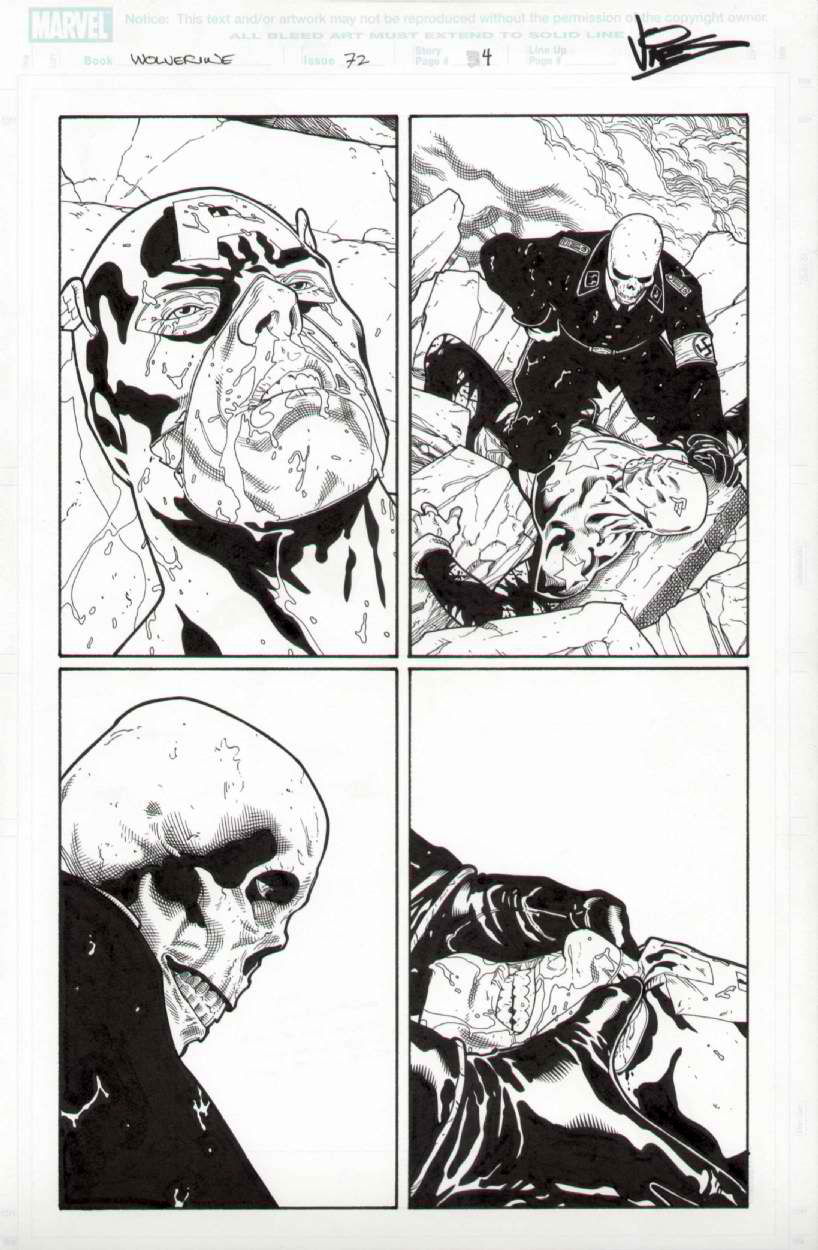 Wolverine Issue Page In Michael Henderson S McNIVEN Steve Wolverine Old Man Logan