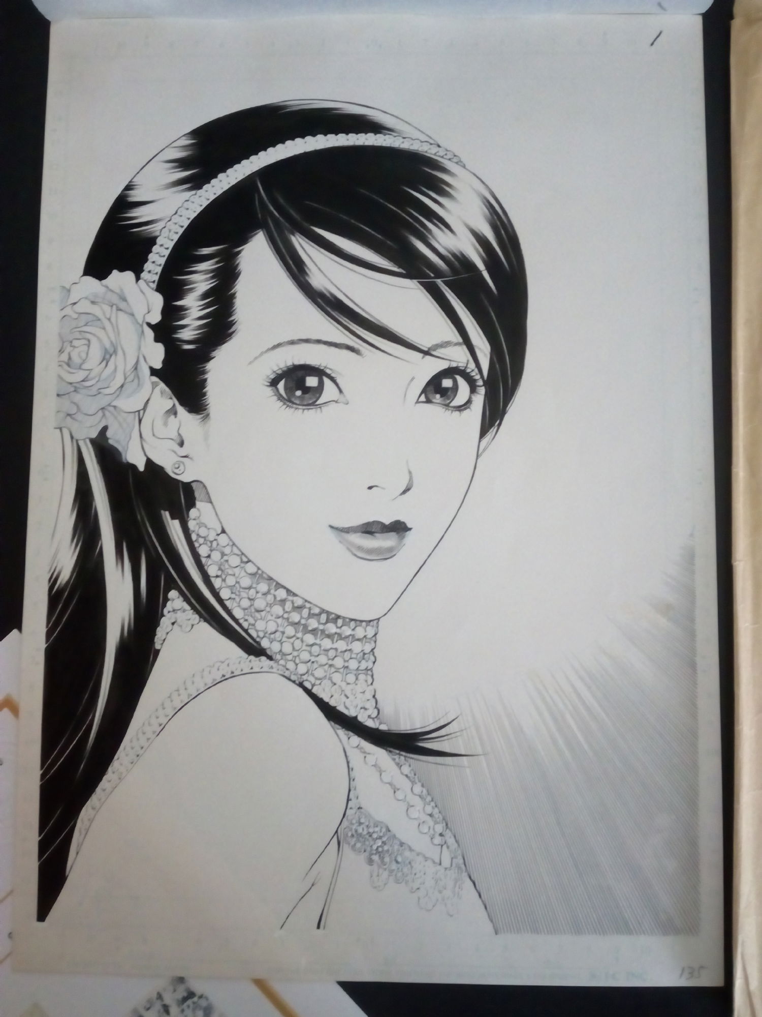 U-JIN original cover of angel - 700$, in US and european artwork ...'s ...