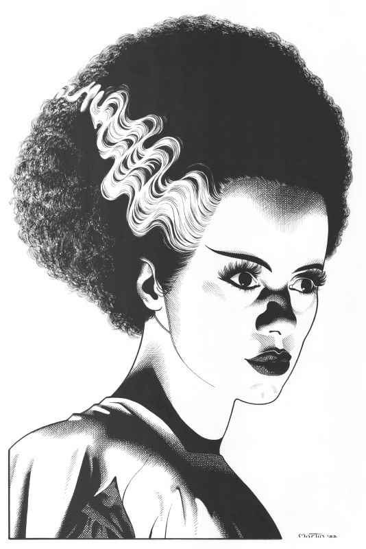 Bride of Frankenstein, in Brett B's Martin, Gary Comic Art Gallery Room