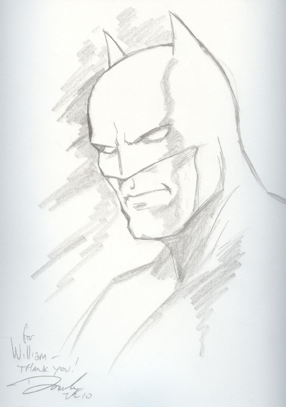 Batman by Darick Robertson Comic Art