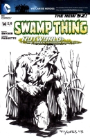 Swamp Thing by Tom Yeates Comic Art