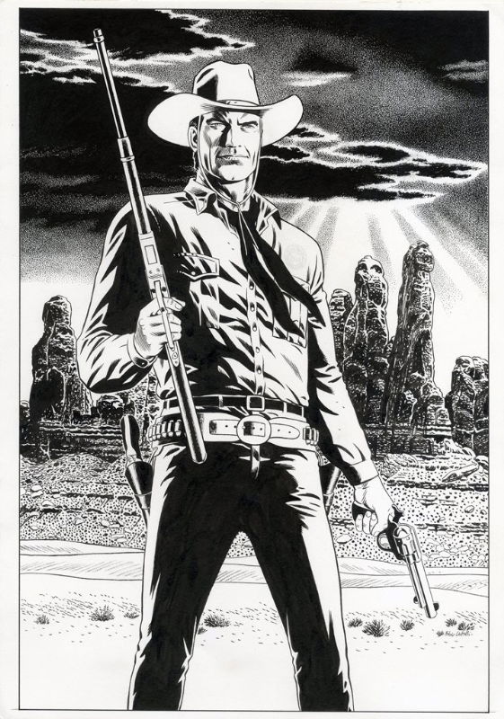 TEX - Illustrazione L'IMBATTIBILE RANGER , in Giancarlo ORAZI's ...