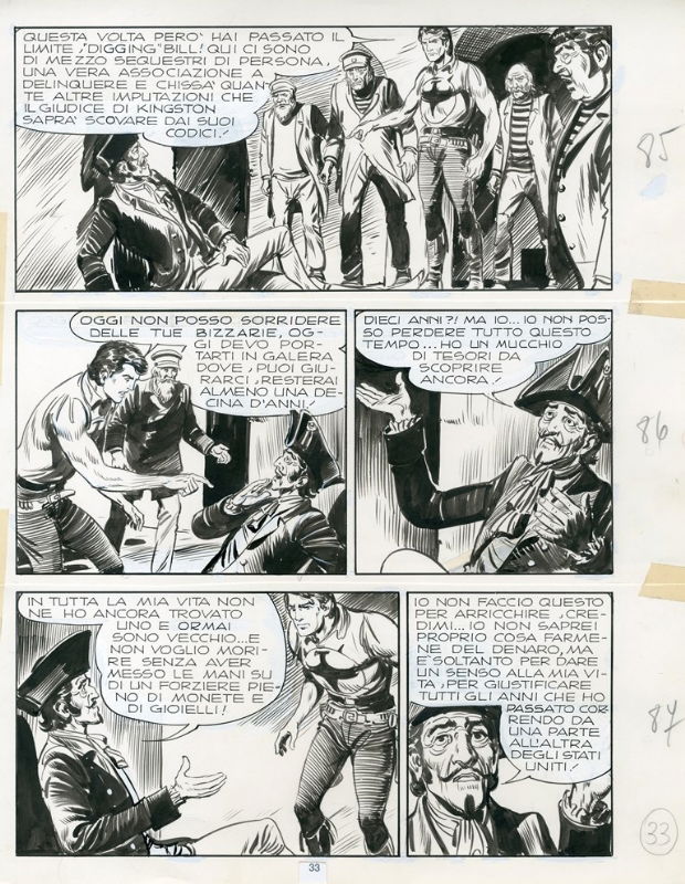 ZAGOR - N.069 I SEI DELLA BLUE STAR , pag.033, in Giancarlo ORAZI's ...