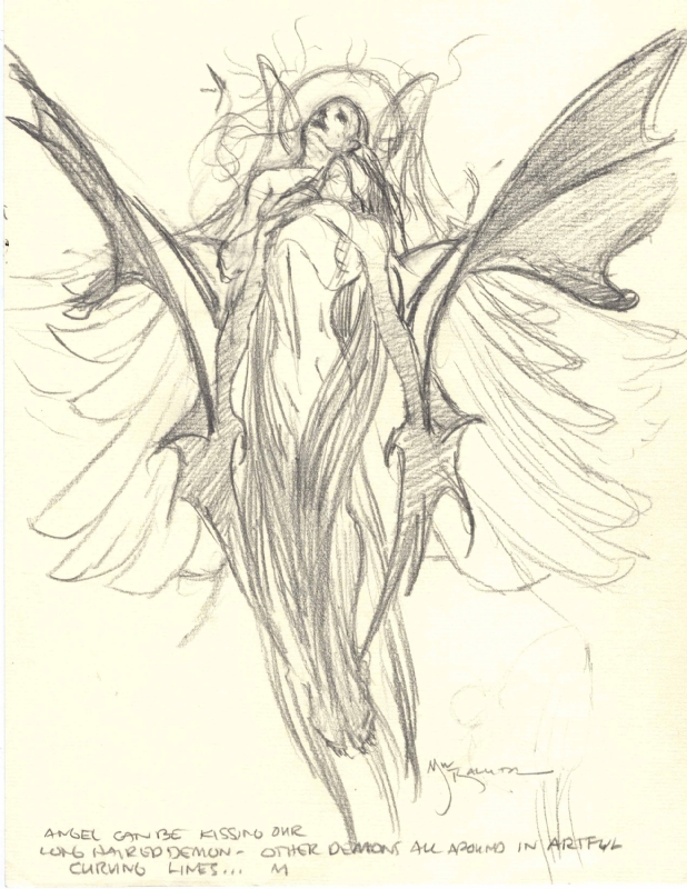 Psychedelic album cover art sketch | Sketch for an album cov… | Flickr