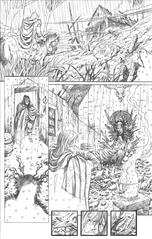 ZOMBIE-KING - PG04, in Rod Luper's Comic Books Pages Comic Art Gallery Room