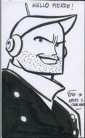 Captain in Adolphus Claar (Yves Chaland) Comic Art