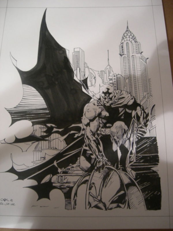 FOR SALE USD 75 / BATMAN after Jim LEE, in Emmanuel TOSI's TOSI GALLERY ...