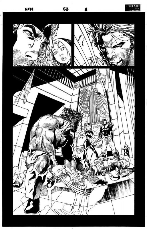 Ultimate X Men 53 Pg 3 In Jean Michel Anneau S Andy Kubert Comic Art Gallery Room