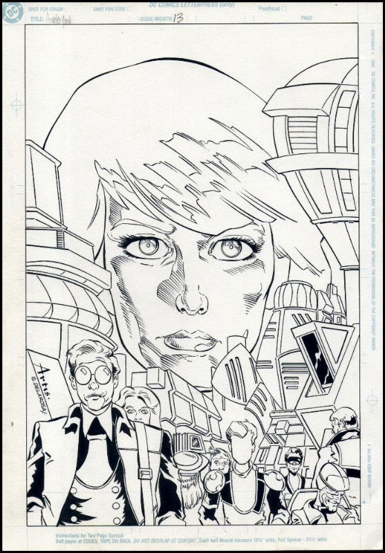 PSI-JUDGE ANDERSON #13 Cover, in . Shipwreck's Independent Characters ...