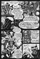 Odin God of War, in Livenstak Freygeraf's Sean Patty Comic Art