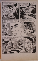 MANNY STALLMAN original art, UNDERSEA AGENT #5 pg 54,13 x21 , 1966,more in store Comic Art