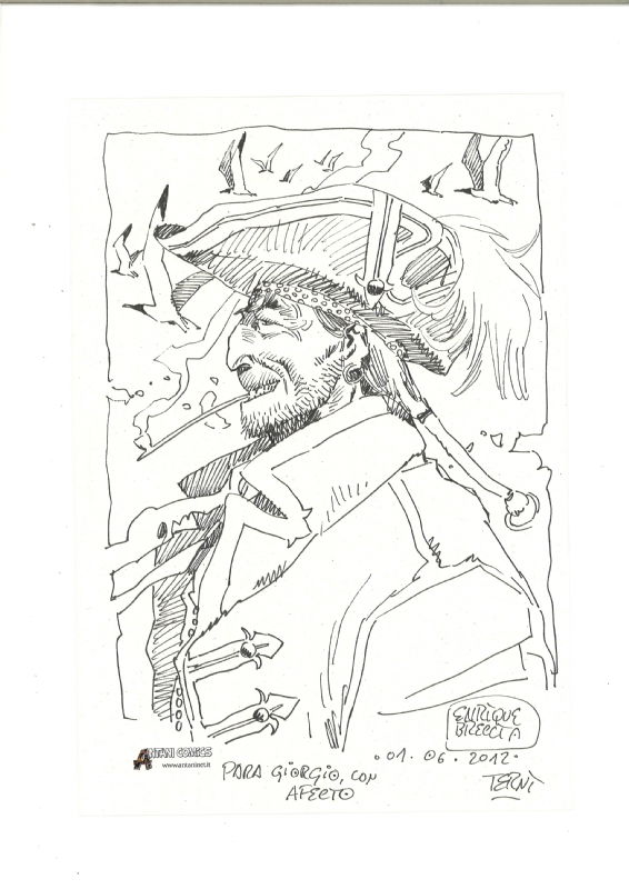 Breccia - Pirata, in Giorgio Santoro's Sketches personaggi vari Comic ...