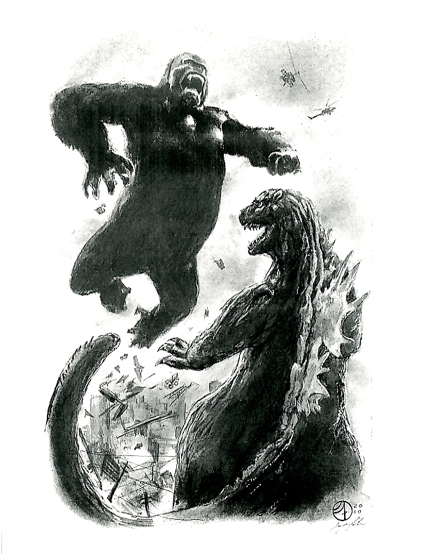 Free Free Godzilla King Kong Svg 634 SVG PNG EPS DXF File