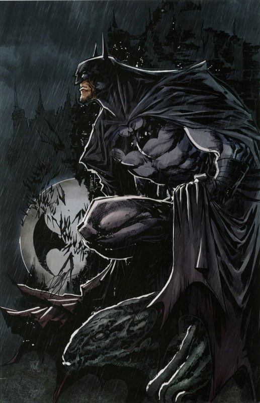 BATMAN PROFILE PRINT SIGNED KEN LASHLEY, in Inkwell Awards's Prints and  sketchbook donations Comic Art Gallery Room