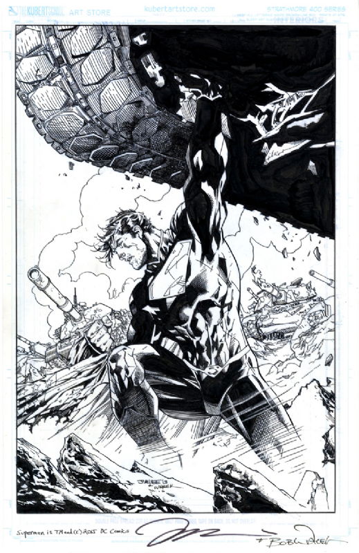 Superman Unchained by Jim Lee and Bob Wiacek, in Inkwell Awards's ...